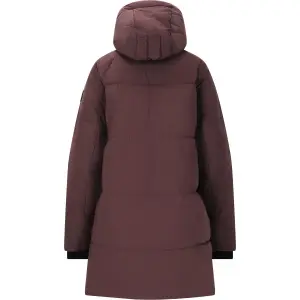 Casaco acolchoado com capuz longo mulher Whistler Greyston image-1