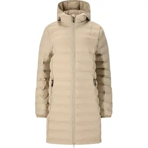 Lightweight long puffer jacket for women Whistler Froze image-0