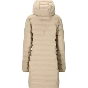 Lightweight long puffer jacket for women Whistler Froze image-1