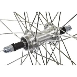 Ρόδα με άξονα και βίδες Wiener Winora Schürmann 36TR. 135 6/7V NR.PU image-1