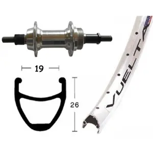 Bike wheel Wiener Winora Vuelta Airline 36TR.AXE 135 6/8V A.PU.