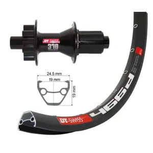 Rueda de bicicleta de disco Wiener Winora DT Swiss 466D TUB.REA. image-0