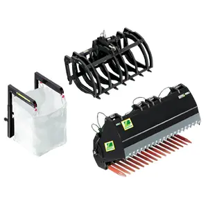 Car sets - accessories for front loader b Wiking image-0