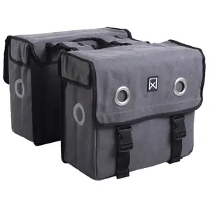 Dubbele bagagedrager tas Willex Canvas image-0