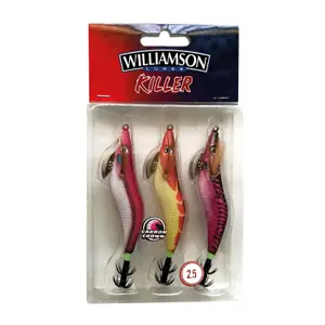 Σετ ανταλλακτικών δόλωμα Williamson Shrimp 2.5 (x3) image-0