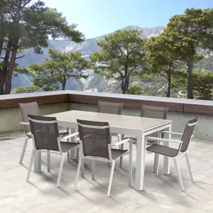 Hliníkový zahradní nábytek Wilsa Garden Tulum T6/10+F6 image-1