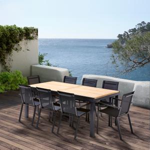 Gartenmöbel Wilsa Garden Bali T8/12+F8 Teck image-2