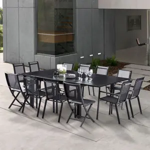 Έπιπλα εξωτερικού χώρου από κρύσταλλο Wilsa Garden Black Star T8/12+F8+C4 image-1