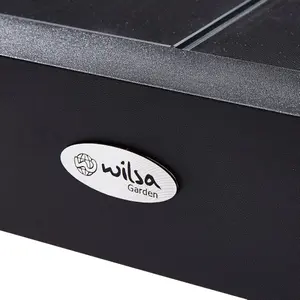 Έπιπλα εξωτερικού χώρου από κρύσταλλο Wilsa Garden Black Star T8/12+F8+C4 image-2