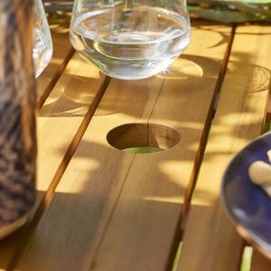 Salon de jardin structure rectangulaire Wilsa Garden Acacia T6/8+C6 image-3