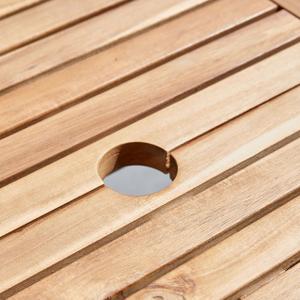 Set di Salotto da giardino structure ovale Wilsa Garden Acacia T6/8+C6 image-4