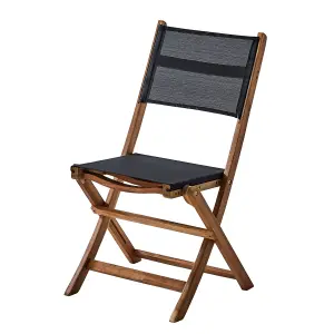 Chaise de jardin pliante en acacia Wilsa Garden Bilbao image-0