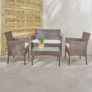 Salon de jardin en résine Wilsa Garden Barcelone image-1