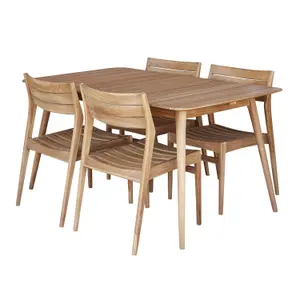 Gartenmöbelset mit 4 Stühlen Wilsa Garden Naples