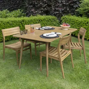 Gartenmöbelset mit 4 Stühlen Wilsa Garden Naples image-1