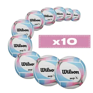 Embalagem de 10 bolas de voleibol Wilson AVP