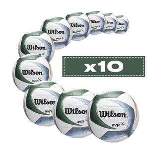 Embalagem de 10 bolas de voleibol Wilson AVP PXL VB