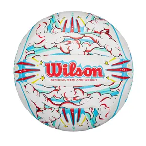 Pak van 10 volleyballen Wilson Graffiti Peace Vb