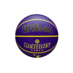 Lot de 10 ballons de basketball Wilson NBA Player Icon Lebron New