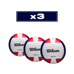 Set of 3 Volleyballs Wilson Nova Light VB image-0