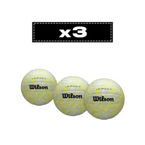 Juego de 3 pelotas de voleibol Wilson Impact Gen image-0