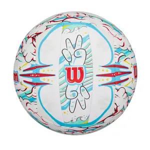 Pak van 5 volleyballen Wilson Graffiti Peace Vb image-2