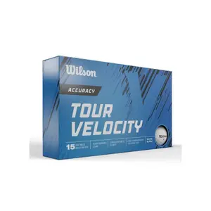 Wilson Tour Velocity Accuracy Golf Balls (x15)
