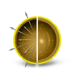 Set of 3 tennis balls Wilson Trinit