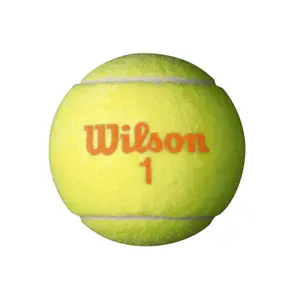 Set of 3 tennis balls Wilson Starter Tour Orange image-3