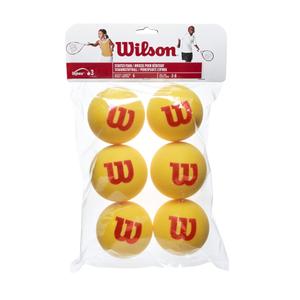 wrz259300-foam-tennis-balls-wilson-starter-tour-x6-yellow-one-size