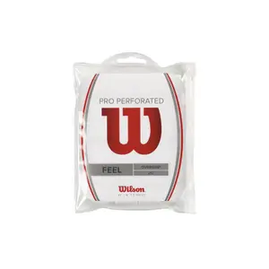 Juego de 12 sobregrips de tenis Wilson Pro Perforated image-0