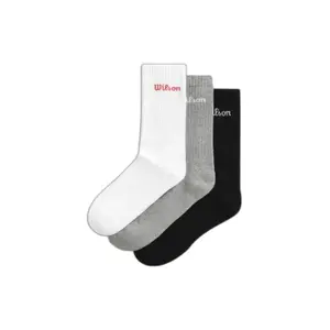 Football Socks Wilson Logo U (x3)