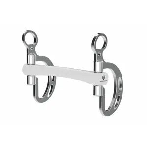 Mors espagnol pour cheval à canon droit Winderen Rigid image-0