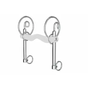 Pedaços de baleias para cavalos com pernas longas e cano reto com buraco na língua Winderen image-1