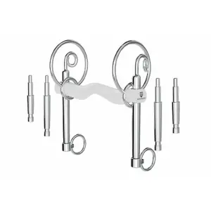 Juego de 3 barriles para caballos rectos con orificio para la lengüeta Winderen image-0