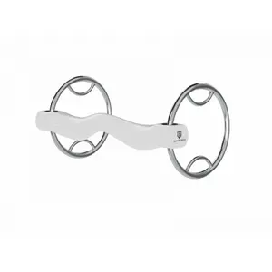 Pedaço beval para cavalo de barril recto com buraco de língua Winderen image-0