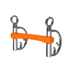 Bit Goyo aga para cavalos de cano reto Winderen Super Flexi image-0