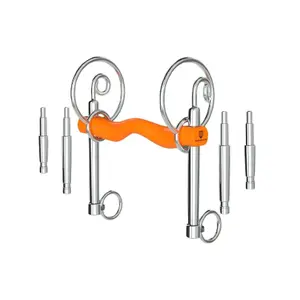 Set of 3 swales for straight barrel horse with tongue hole Winderen image-1