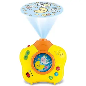 Early learning games white musical nightlight Winfat image-0