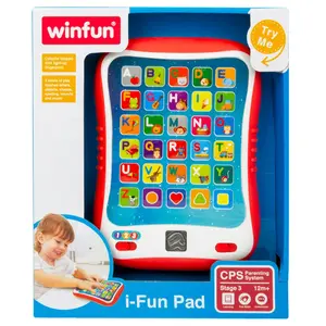 Educational tablet with light, sounds and melodies Winfun Español image-1