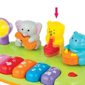 Piano with lights, sounds and melodies Winfun animalitos image-2