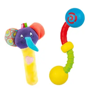 Set of 3 soft rattles Winfun image-3