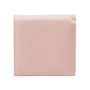 Compact leather wallet for women Wings RFID image-1