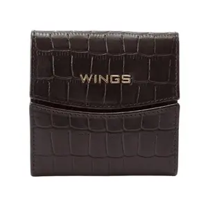Women's leather wallet Wings RFID image-1