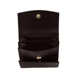 Compact leather wallet for women Wings RFID image-2