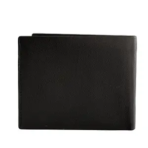 Natural Cowhide Leather Wallet with Closure Wings image-4