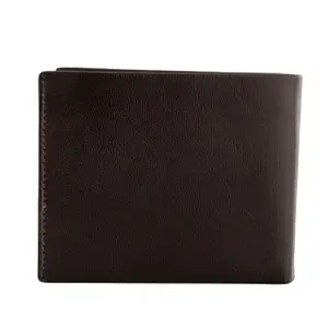 Leather Wallet with Press Stud Closure Wings image-4