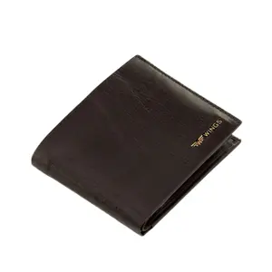Leather Wallet with Flap Wings image-2