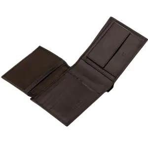 Leather Wallet with Flap Wings image-5