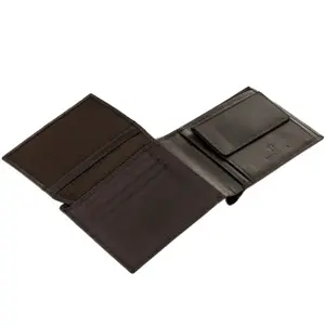 Leather Wallet with Foldable Flap Wings image-2